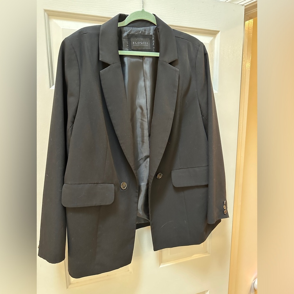 ELOQUII Black Blazer